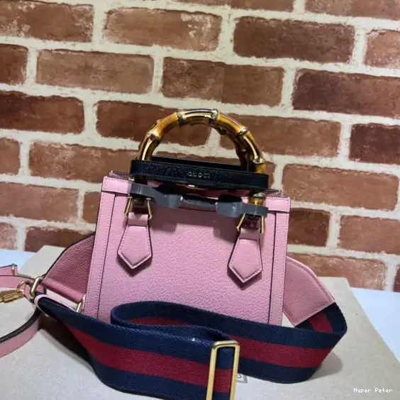 Hyper Peter mini Diana bag tote Gucci 0618
